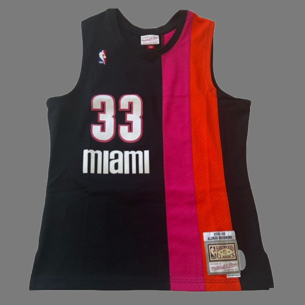 Alonzo Mourning Miami Heat Mitchell & Ness Iconic Basketball Jersey